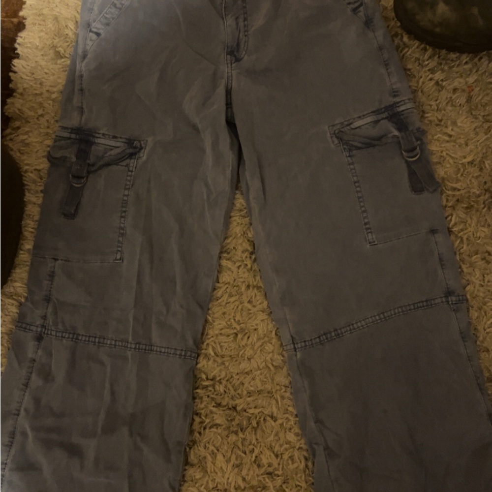 American Eagle Outfitters Blue Stretch Pants